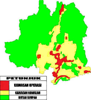 Kawasan Operasi dan Kawalan,Hutan Simpan